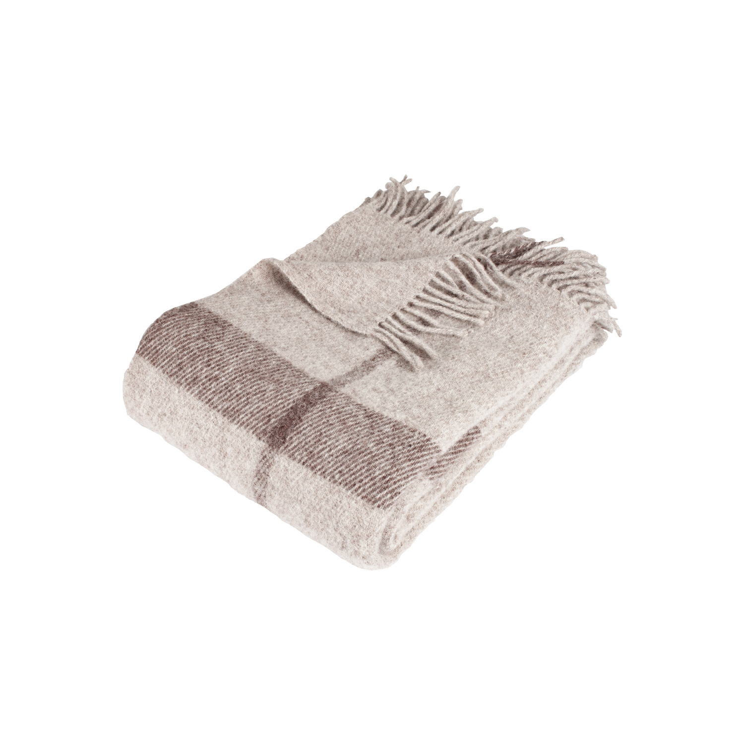 Uldplaid - 100% Ny norsk uld - Toke Smoke - 130x200 cm - Arctic