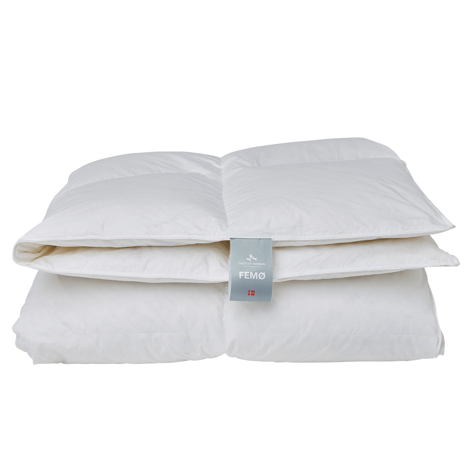 Vinterdyne Quilts of Denmark FEMØ 140x200 cm, 550 g moskusdun, Cambric bomuld, OEKO-TEX ® NOMITE Downpass