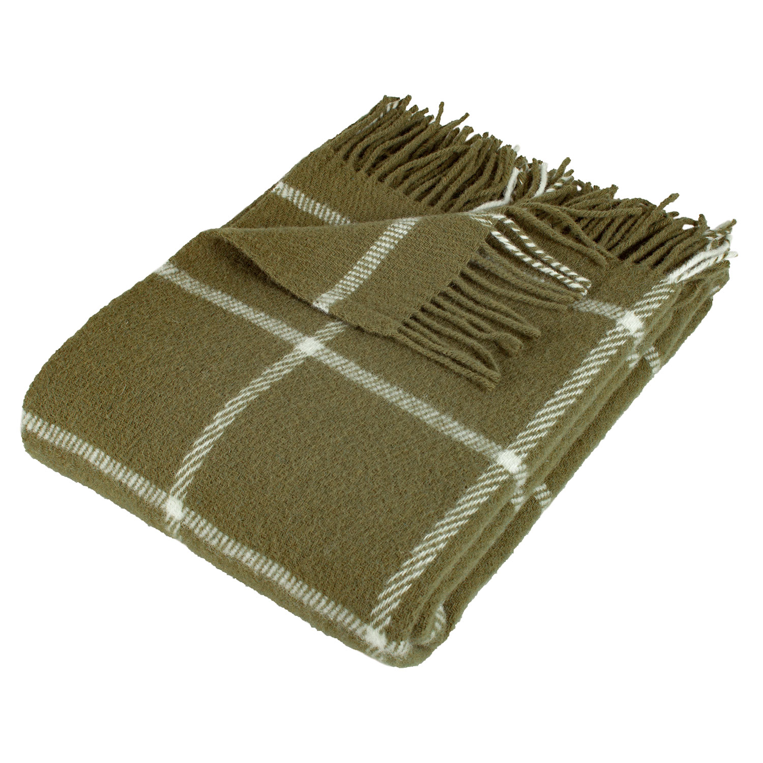 Billede af Arctic Uldplaid Thor, Olive