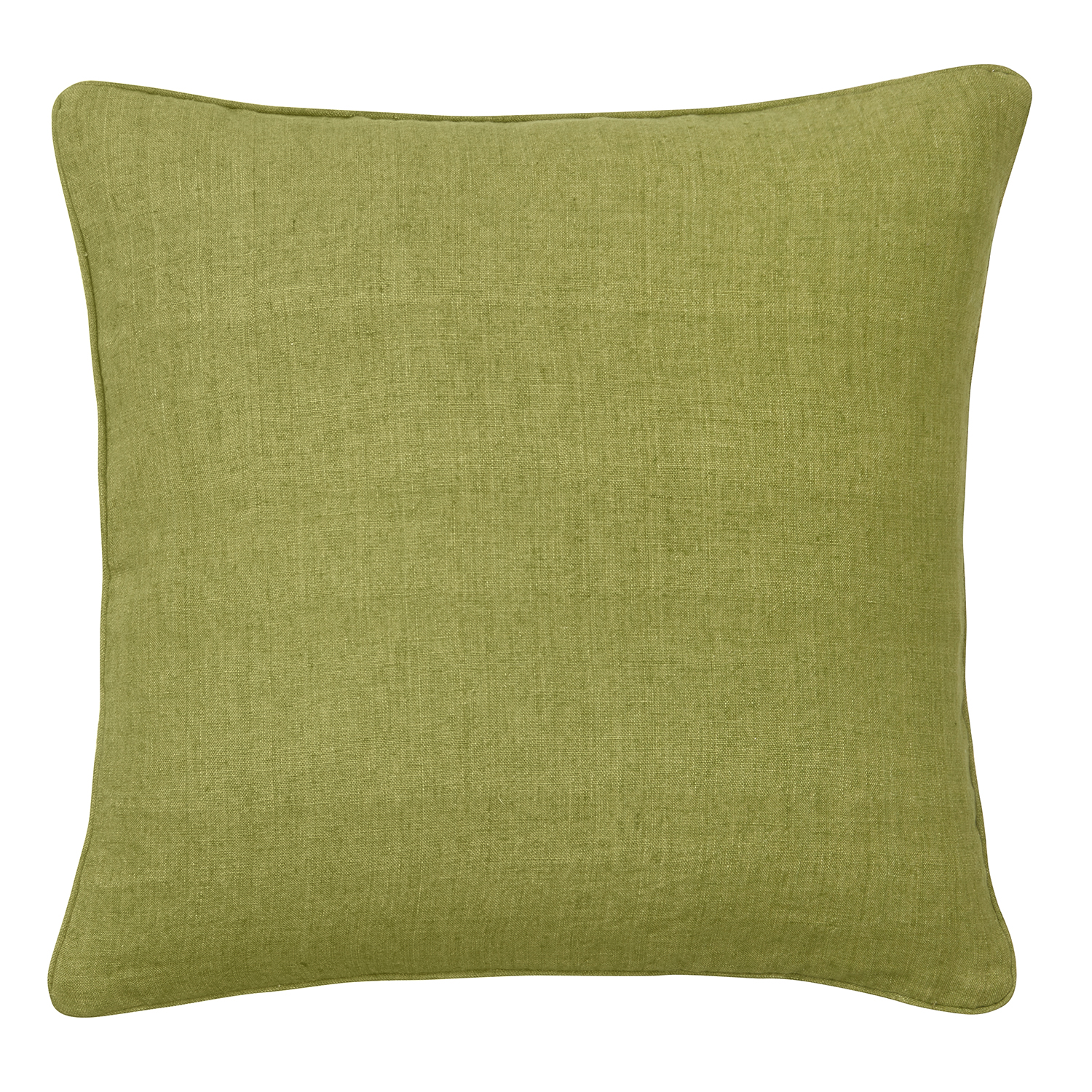 Cozy Living Betræk Med Piping Til Sofapude Linen Fern Green
