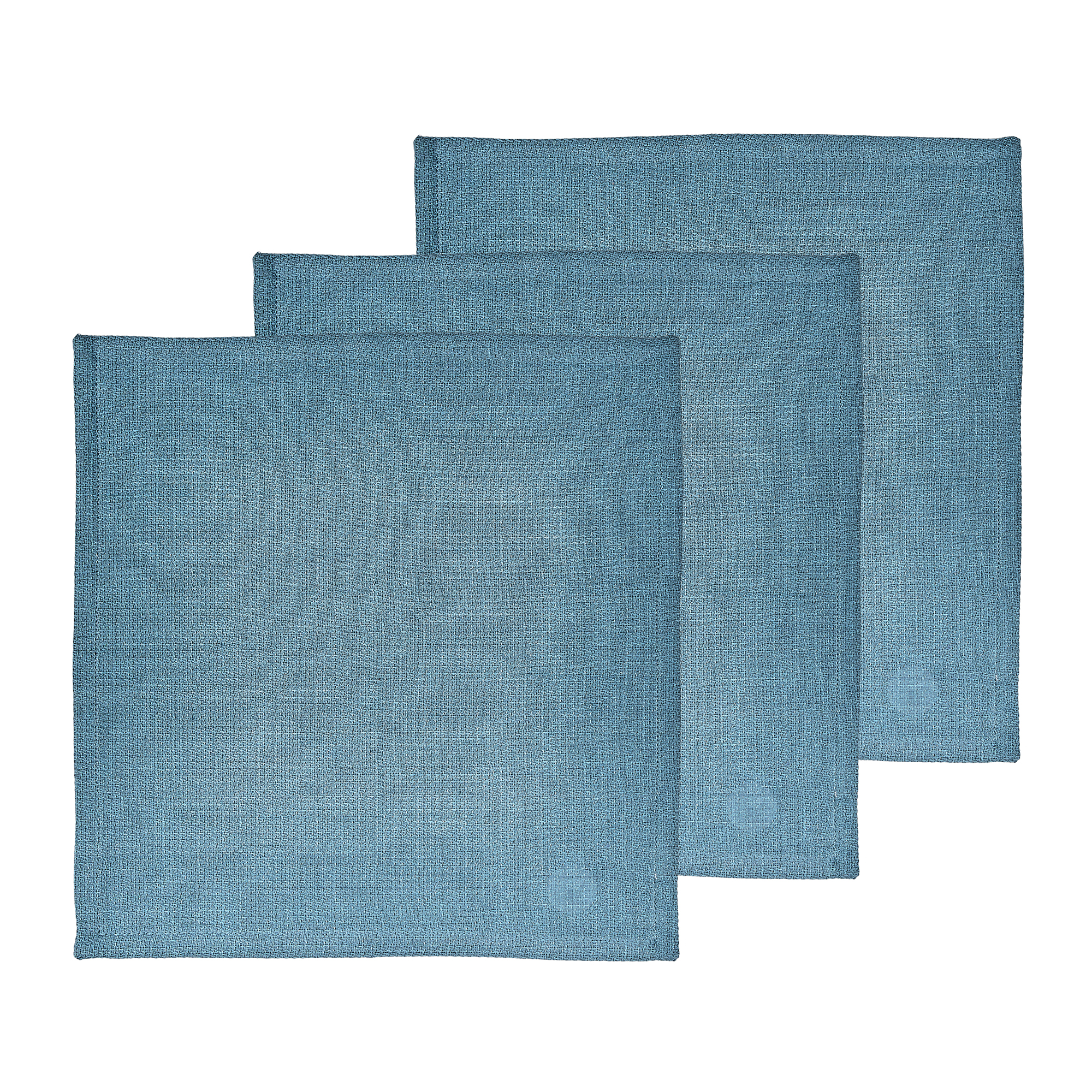 Södahl Karklude Common Organic, China Blue, 3-pak
