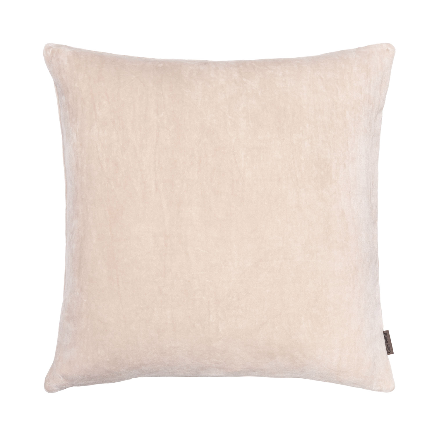Cozy Lining Betræk Til Sofapude Velvet Crystal Rose