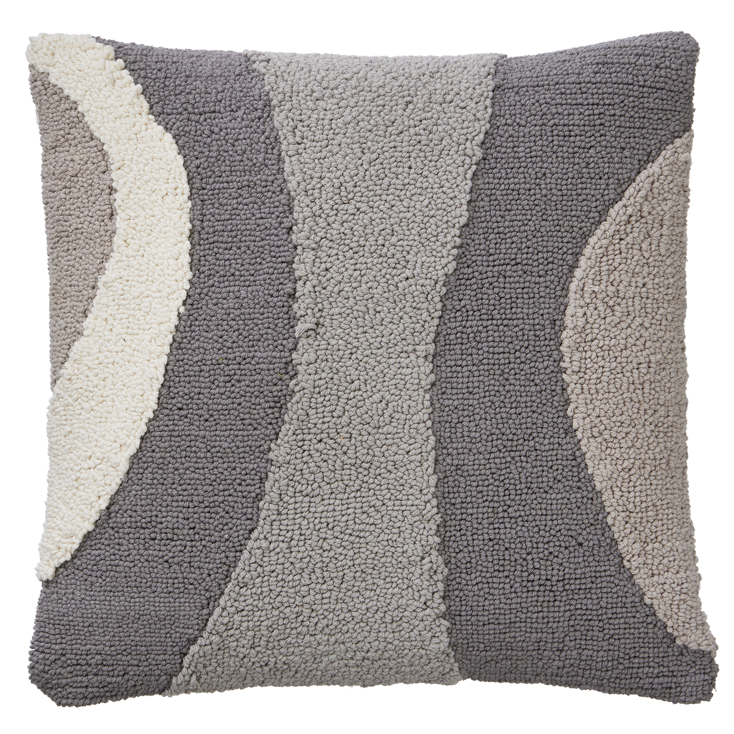 Cozy Living Betræk Til Sofapude Chantal Tuftet Grey Blend