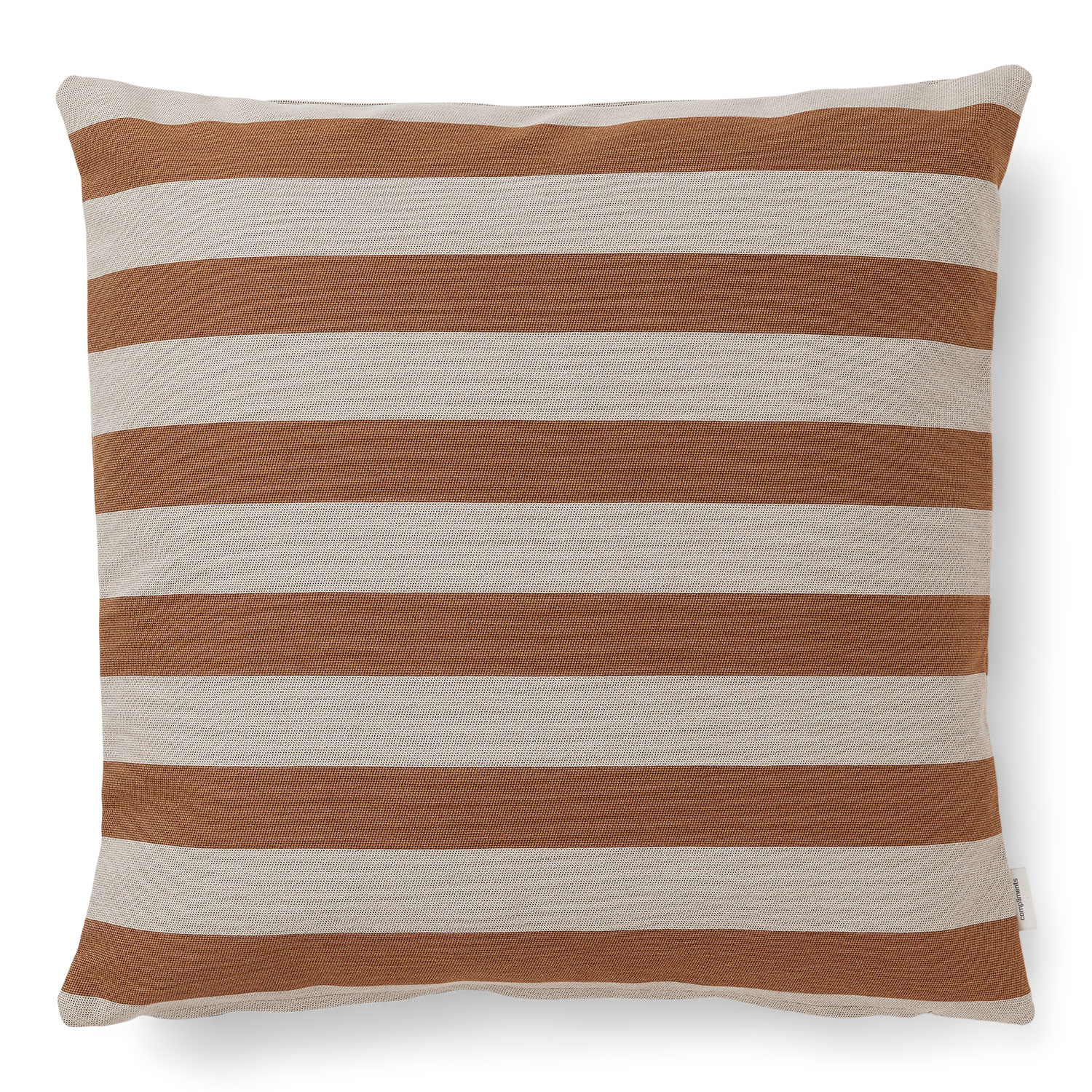 Compliments Pude Outdoor Stripe, Terracotta