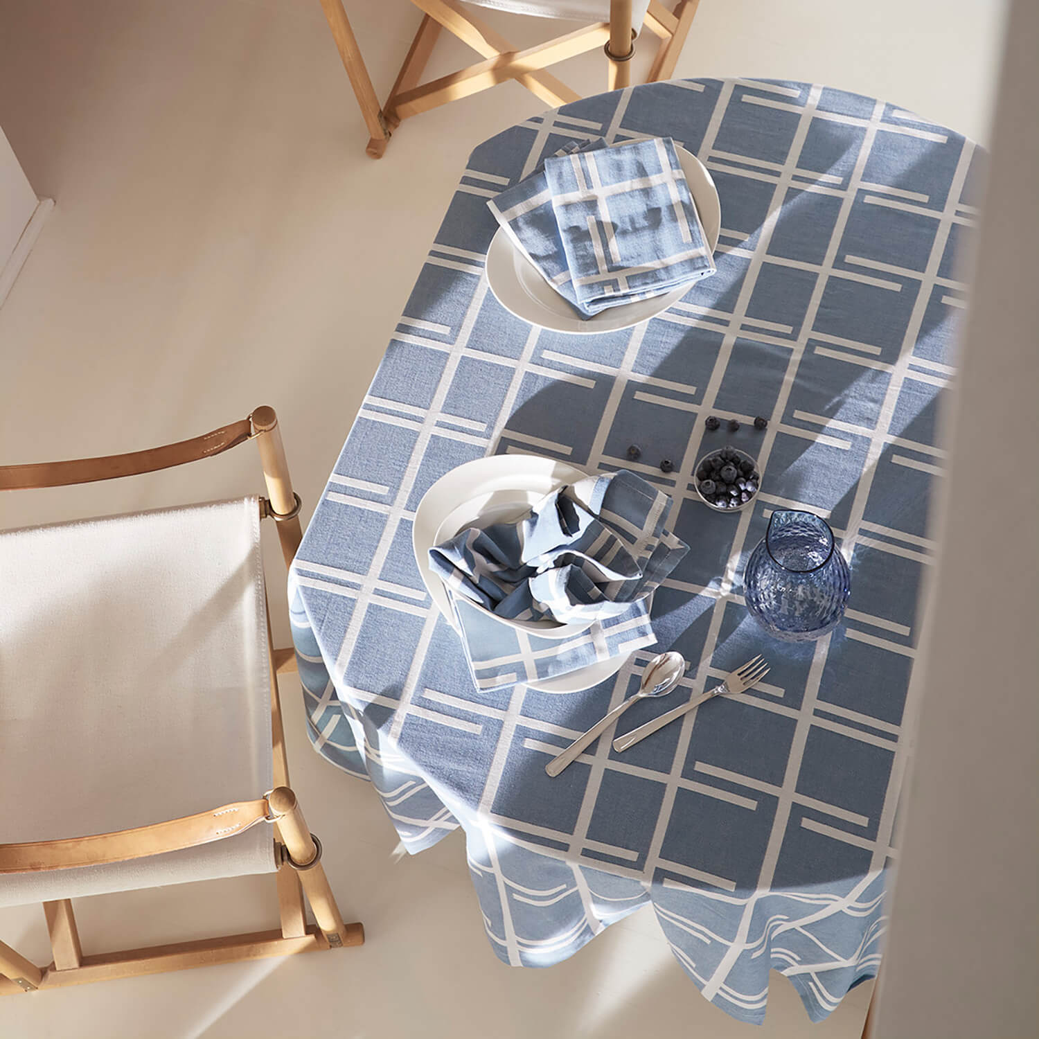 Compliments Turn Stofserviet, Blue