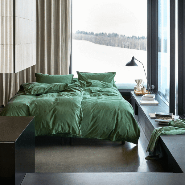 Høie Frøya Sengesæt, Støvet Grøn