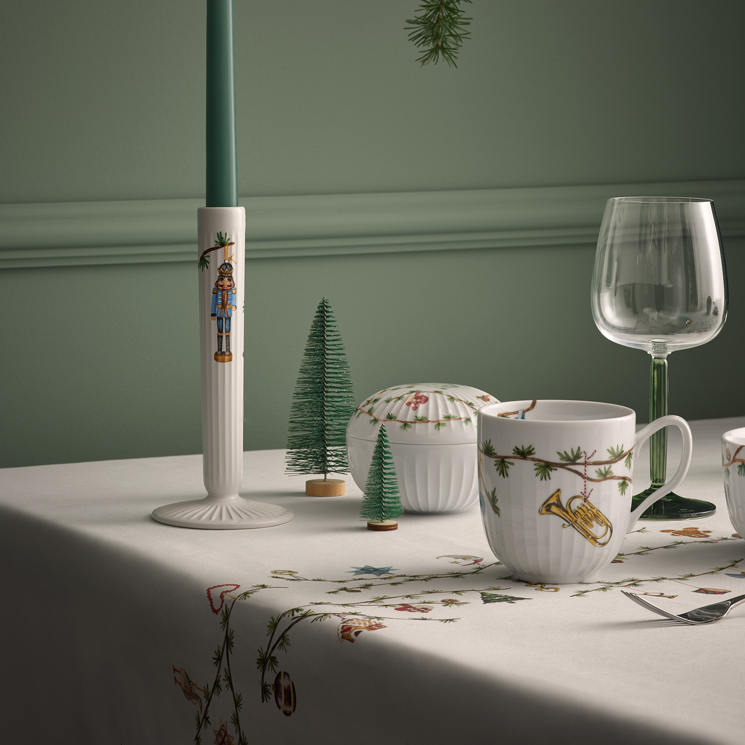 Hammershøi Kähler juledug, Christmas