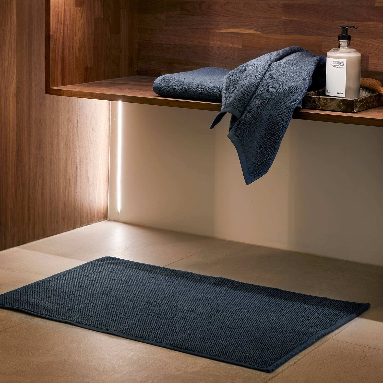 Høie Everyday Bademåtte, Blå