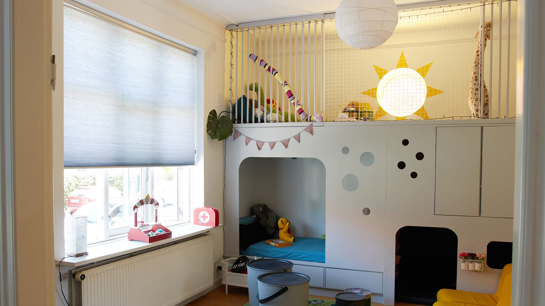 Duette til børneværelse - badmintonpigerne