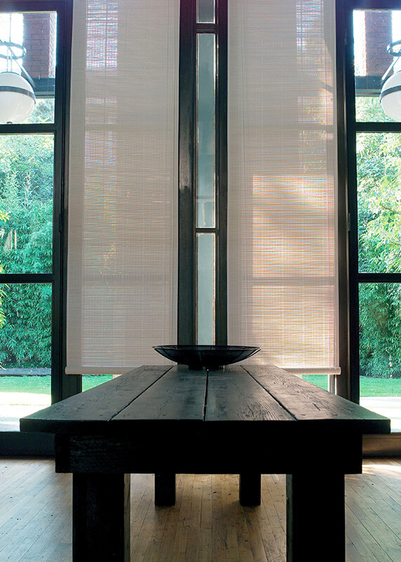 Daemp træpersienner - roll-ups