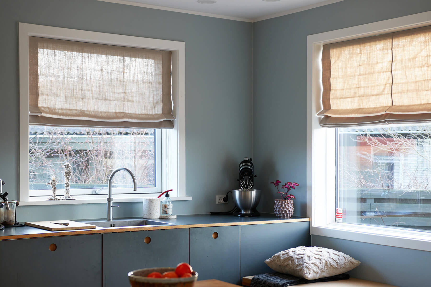 Nadia Zinck - køkken - foldegardiner