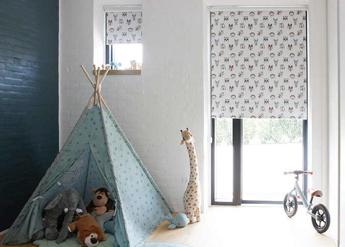 Rullegardiner til børneværelse