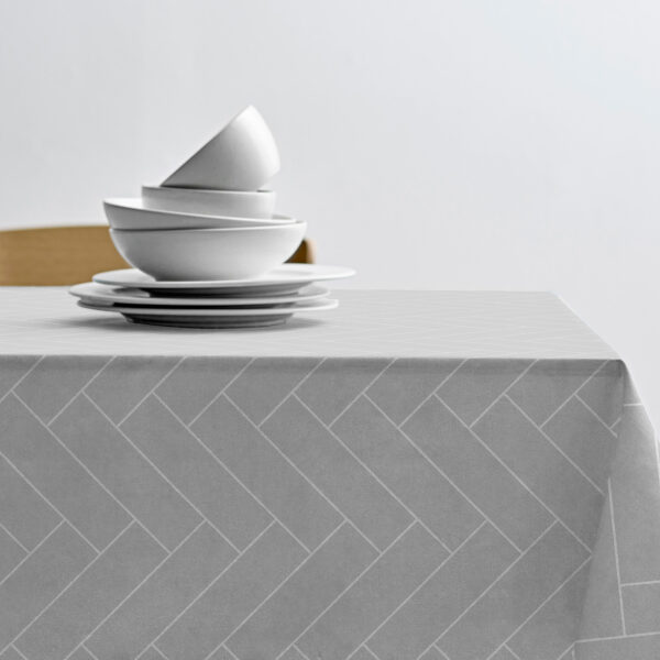 Södahl Damaskdug Tiles,  Light Grey