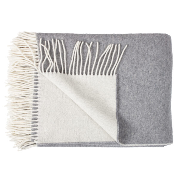 Arctic Uldplaid Smilla, Grå/Beige