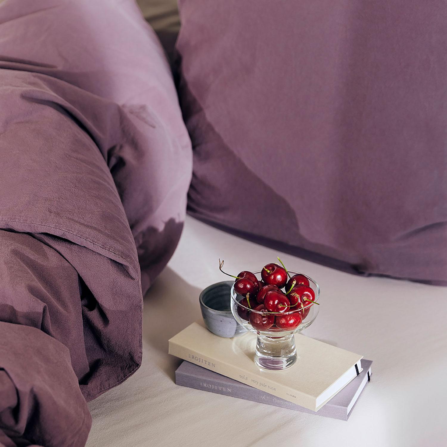 Compliments Sengesæt Stone, Plum - Image 2