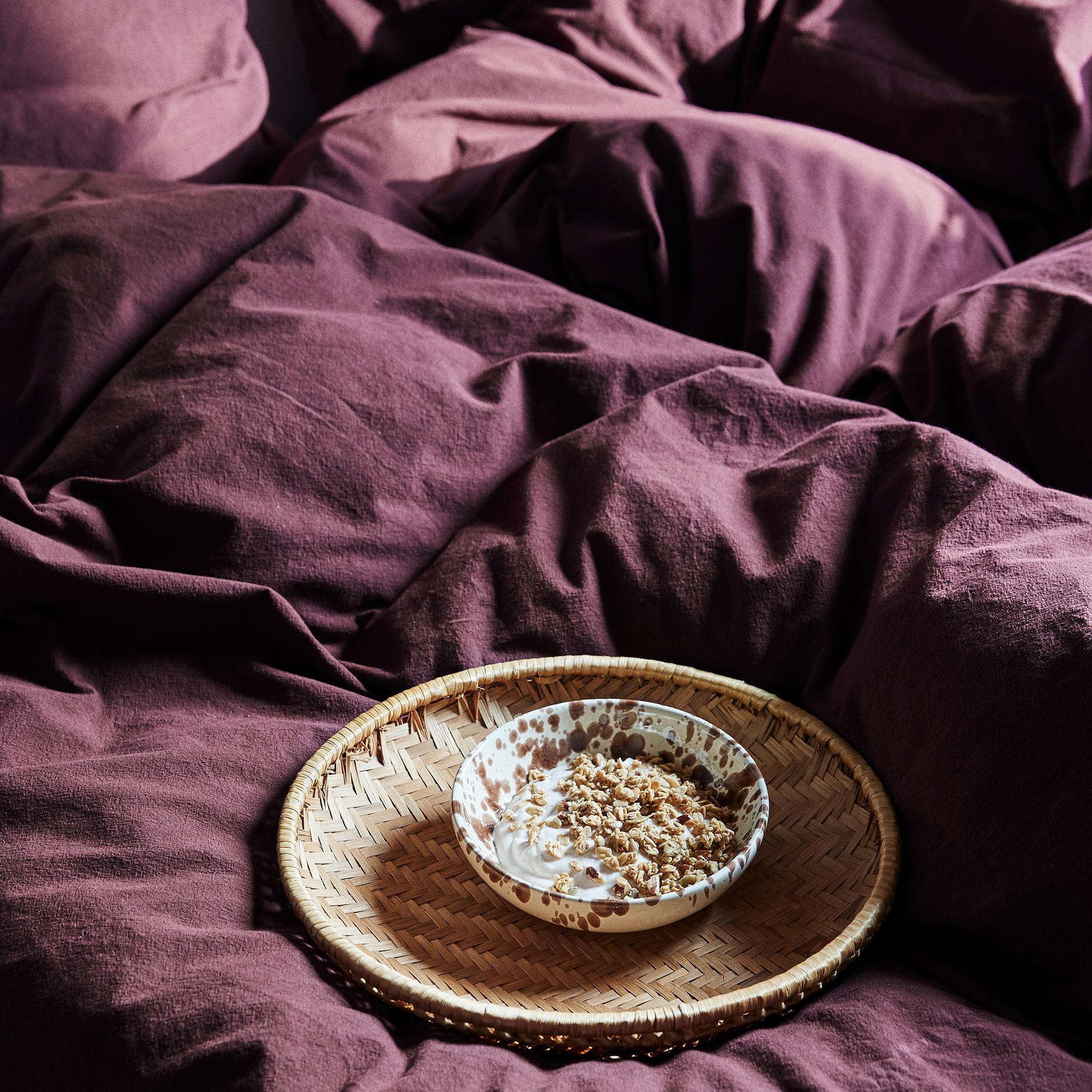 Compliments Sengesæt Stone, Bordeaux - Image 2