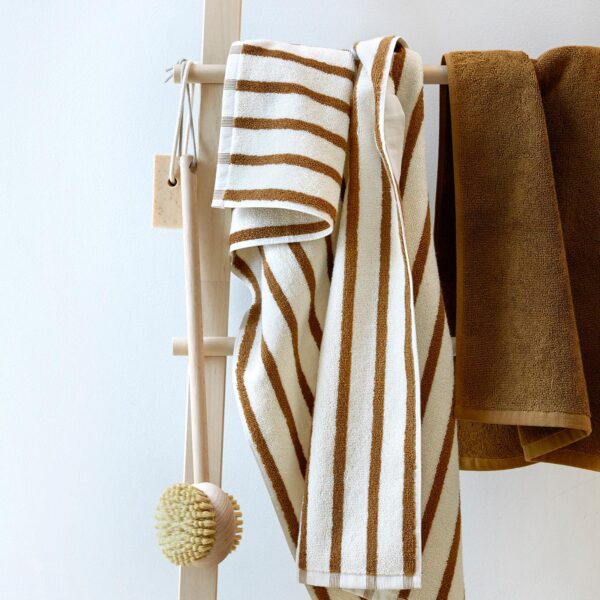 Høie Håndklæde Everyday Stripe, Okker - Image 2