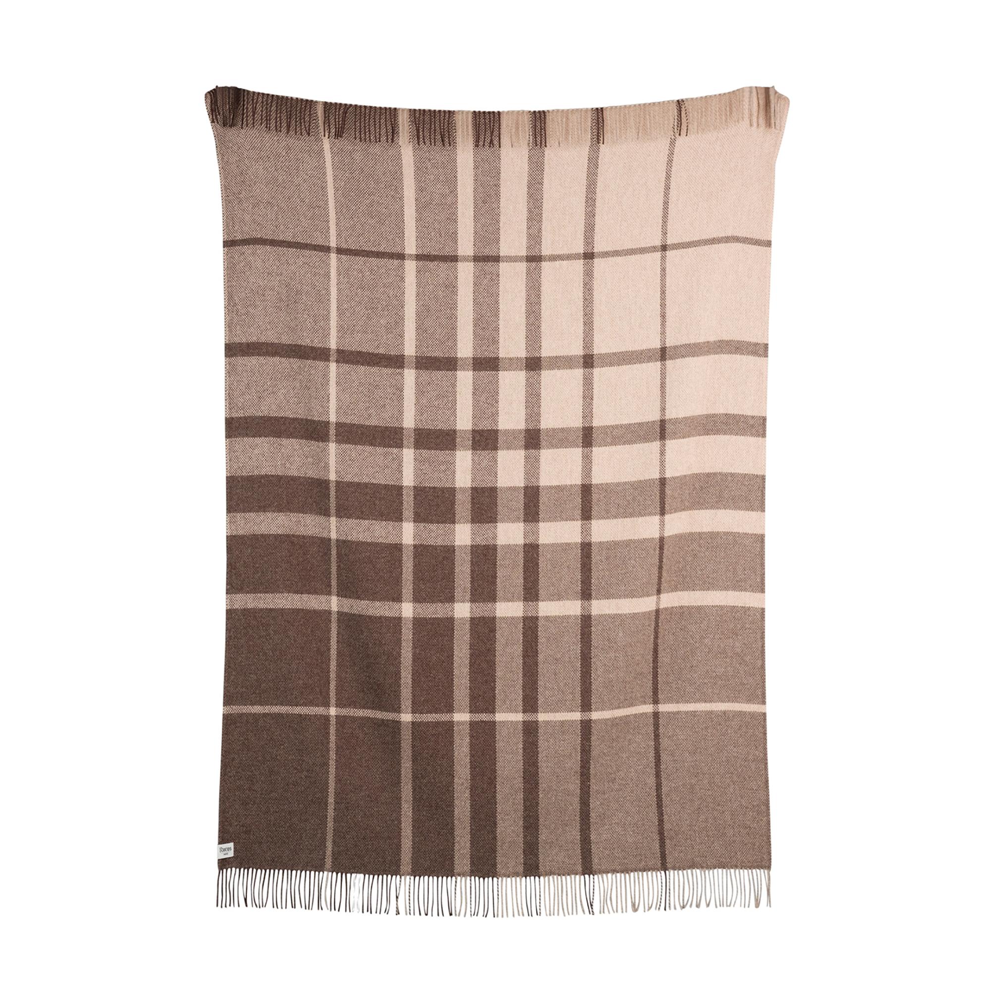 Røros Uldplaid Filos, Brown - Image 2