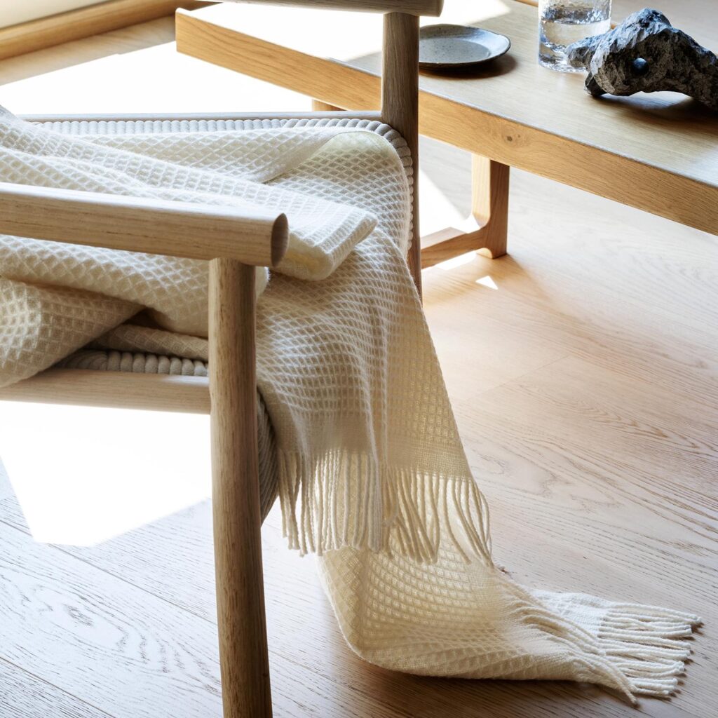 Røros plaid uld - vega