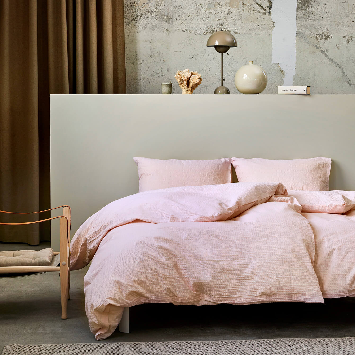 Høie Sengesæt Sanna, Lyserød