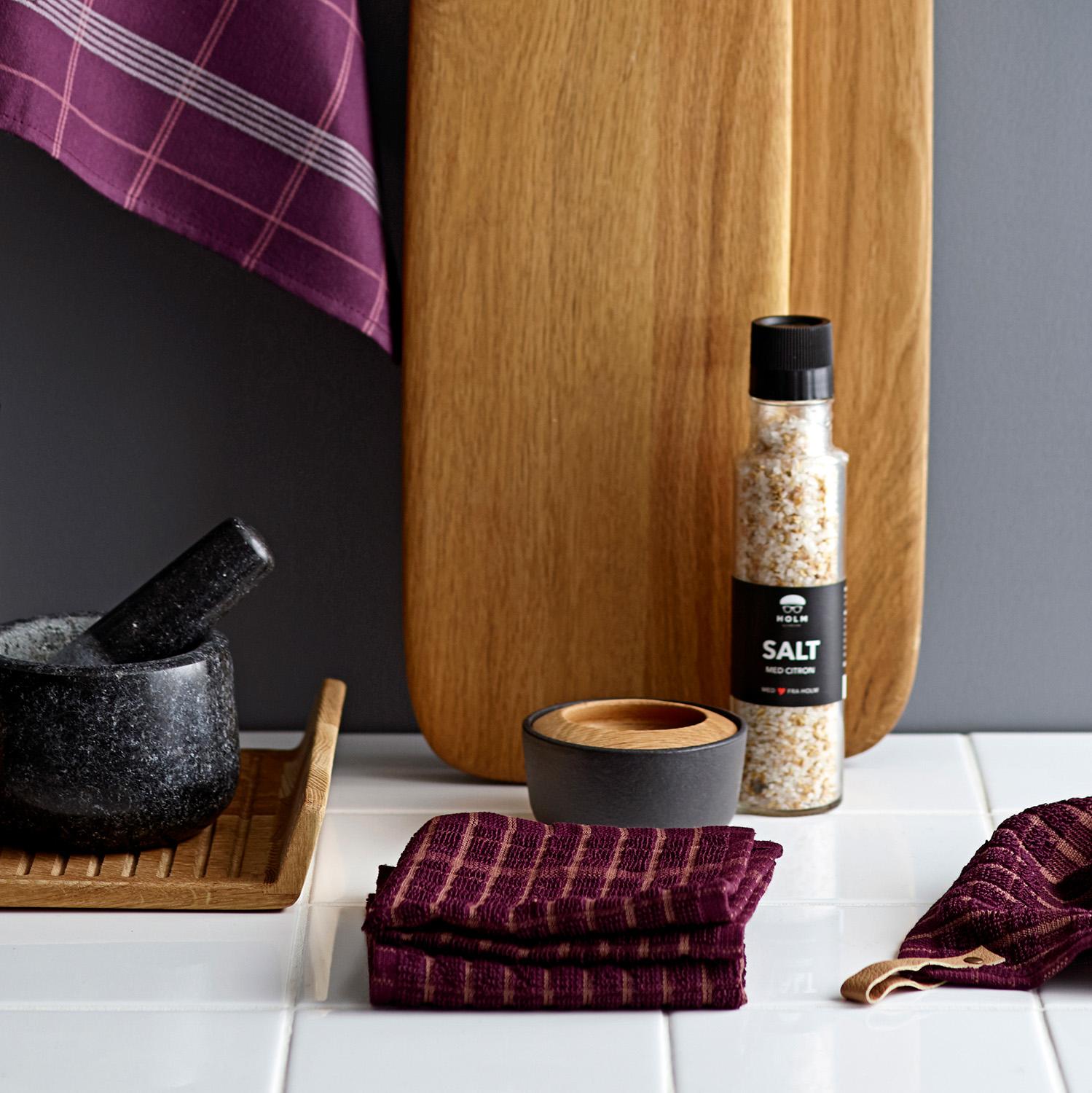 Södahl Karklude Simplicity, Plum, 3-pak - Image 2