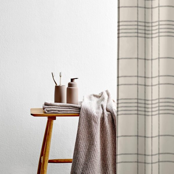 Södahl Bruseforhæng Tartan, Off White - Image 2