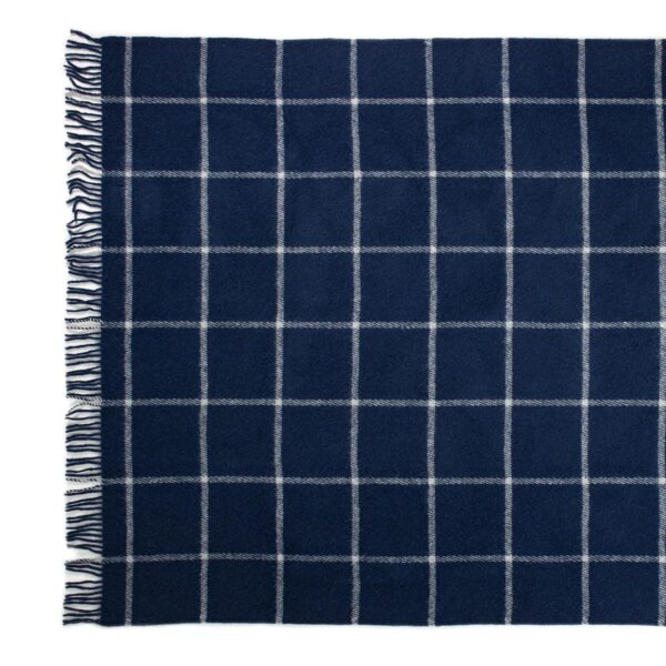 Arctic Uldplaid Thor, Royal Blue - Image 2