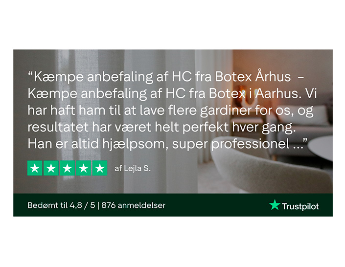 Trustpilot anmeldelse- HC - Aarhus