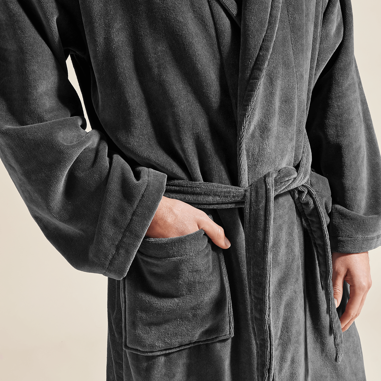 Christy Supreme Morgenkåbe, Graphite