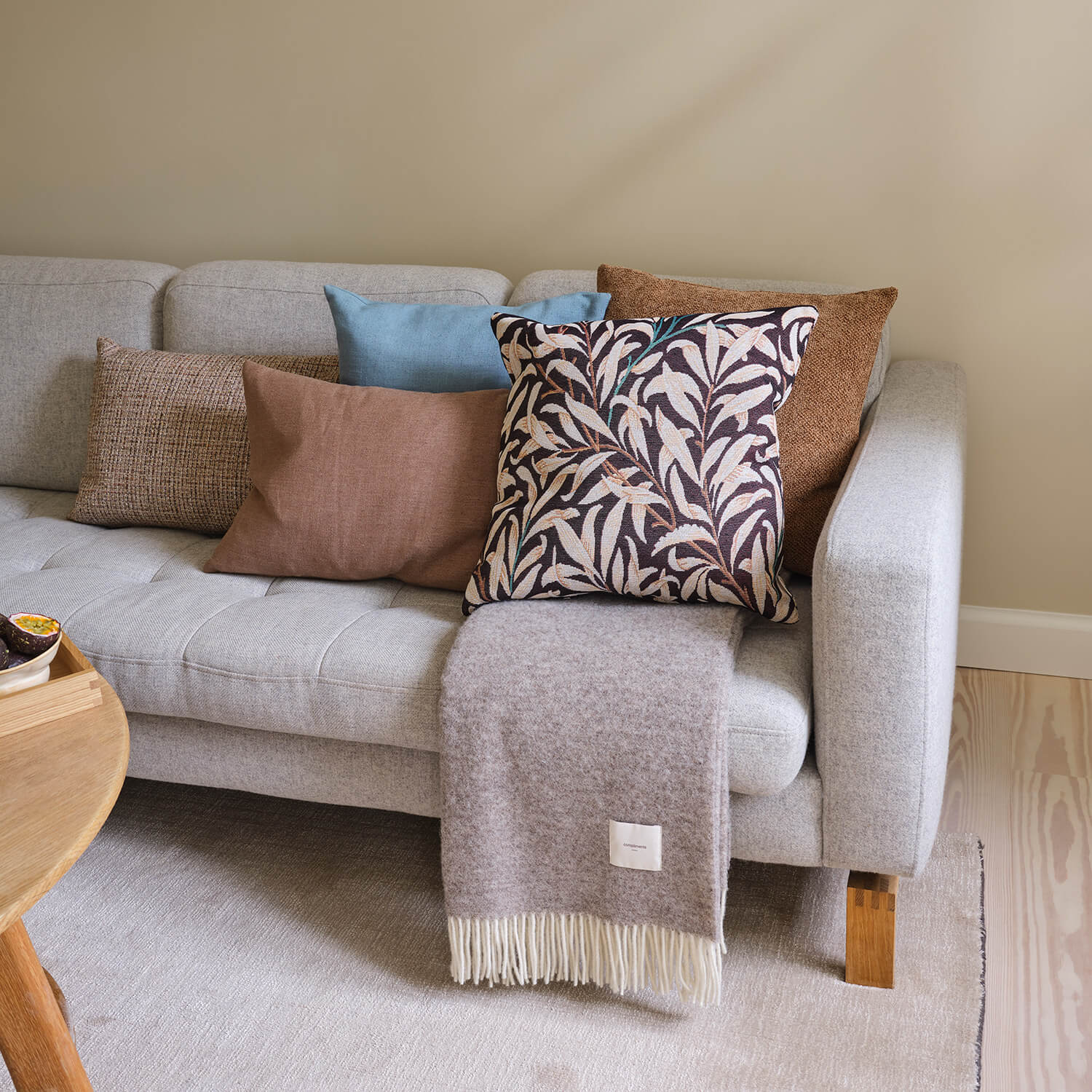 Compliments Lenta Pudebetræk, Chocolate