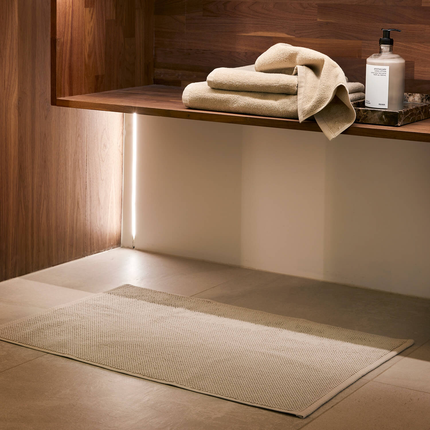 Høie Everyday Bademåtte, Beige