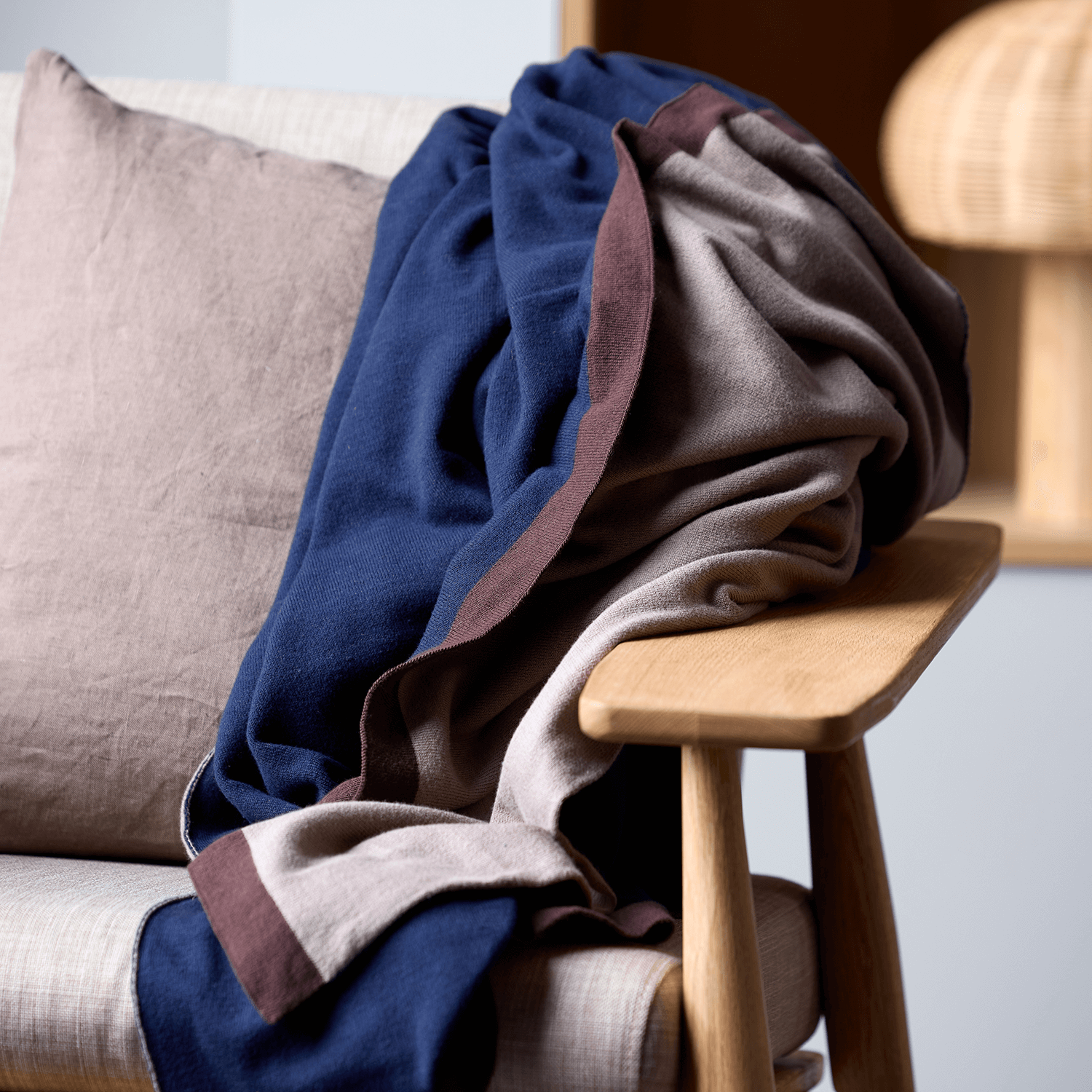 Södahl Impression Plaid, Navy Blue