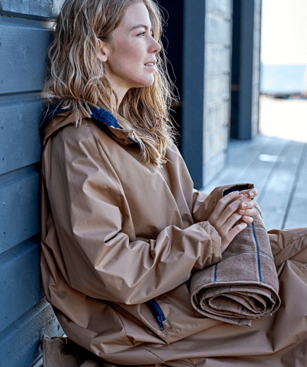 Södahl Vinterbadekåbe North, Taupe - Image 4