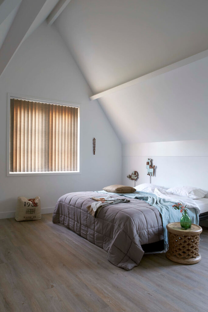 Black week-tilbud. Botex Highline lameller i et soveværelse