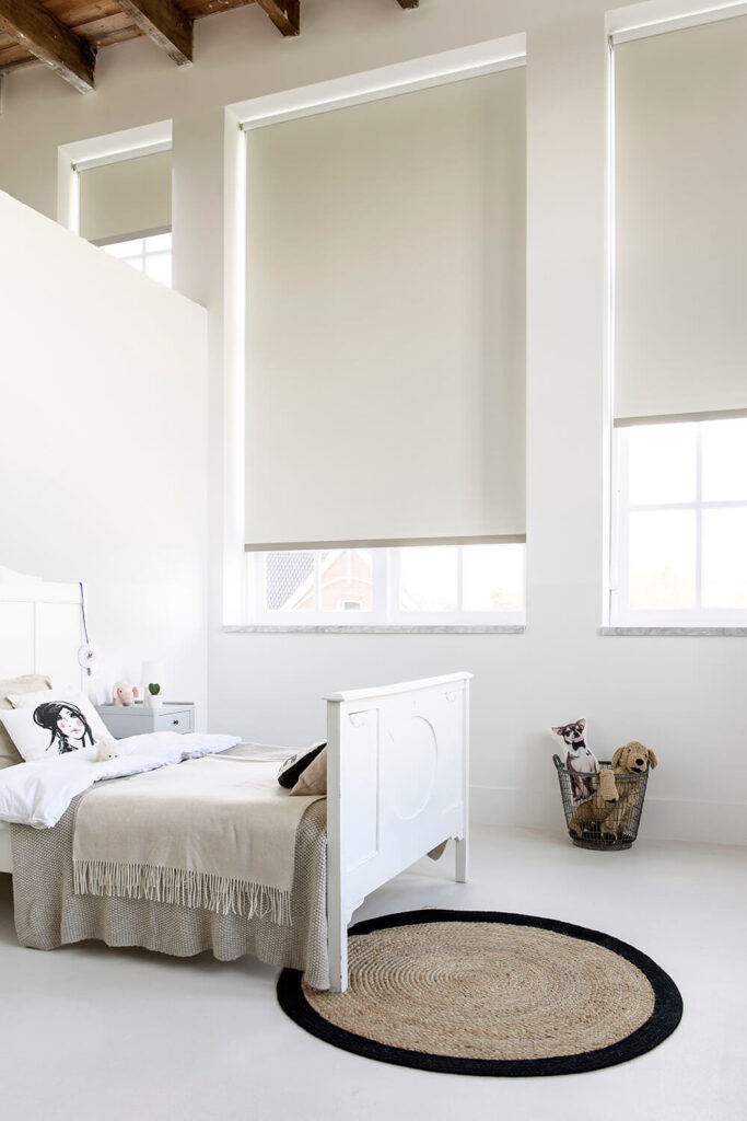 Botex Highline hvidt rullegardin black weeks