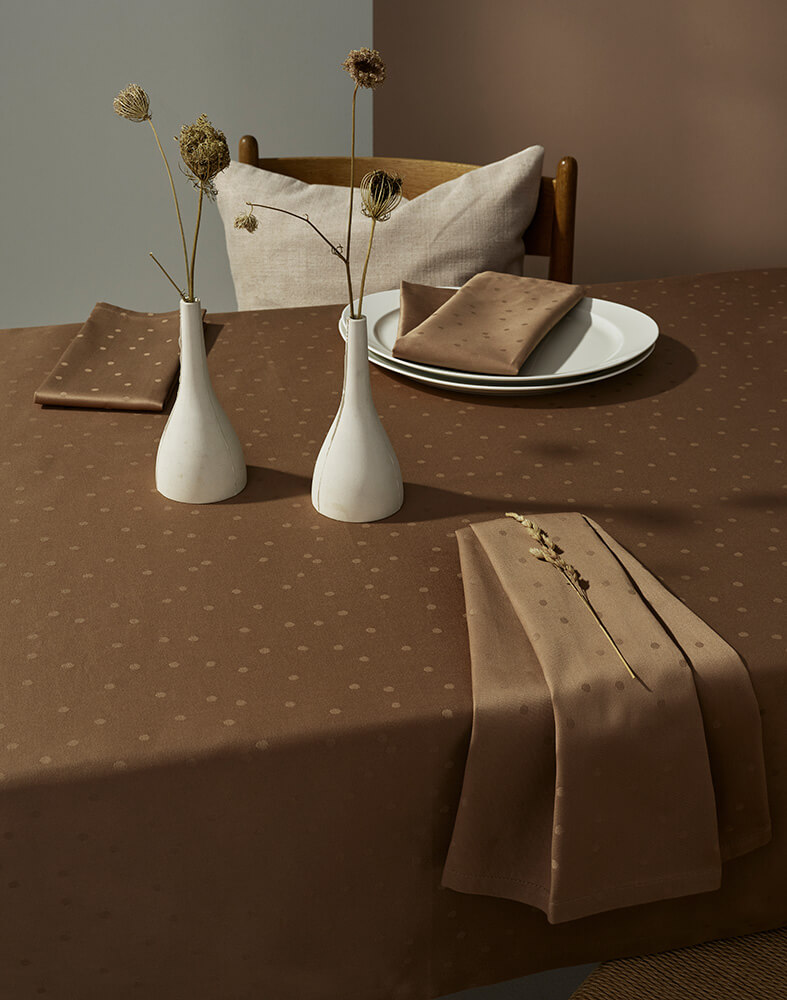 Compliments Confetti damaskdug, walnut