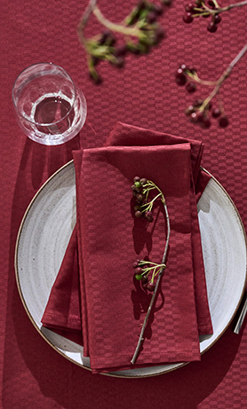 Compliments Tile Stofservietter - damask