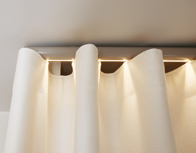 Idealhuse - LED gardinskinne