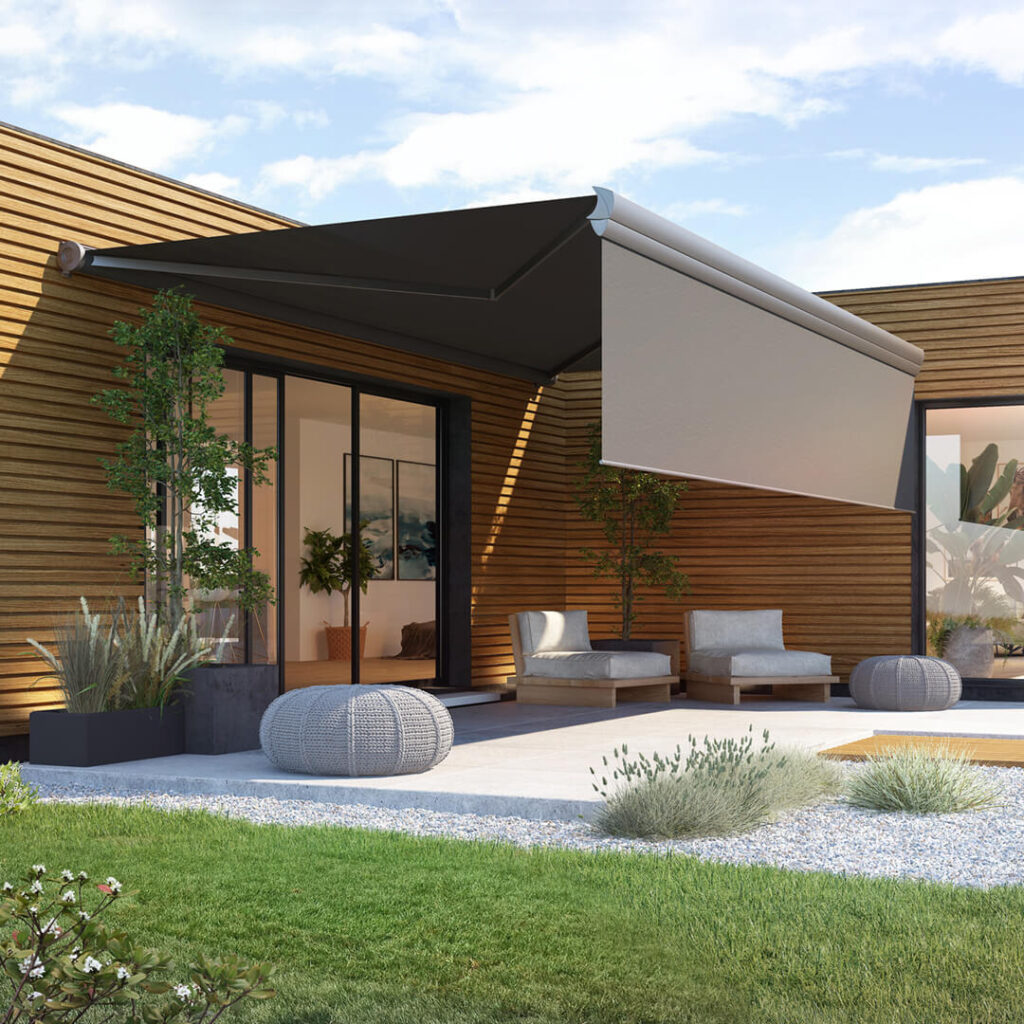 Luxaflex markise i modellen Ystad