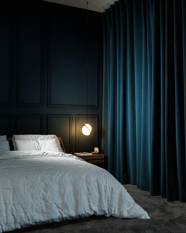 Ado stofgardiner - mørke gardiner - blog