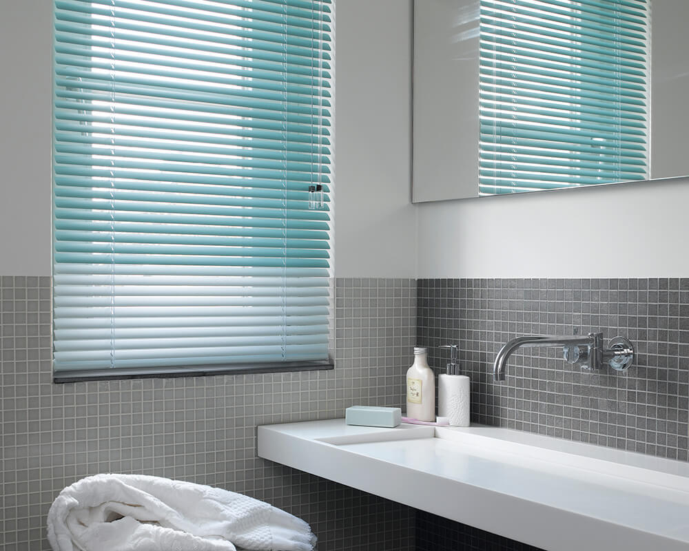 Luxaflex Alu-persienne - lyseblå/turkis