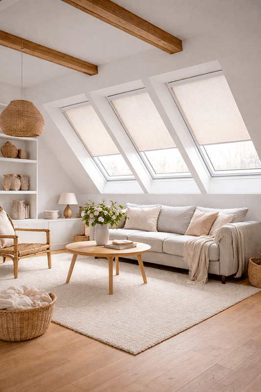 Rullegardiner - Velux - Skråvinduer