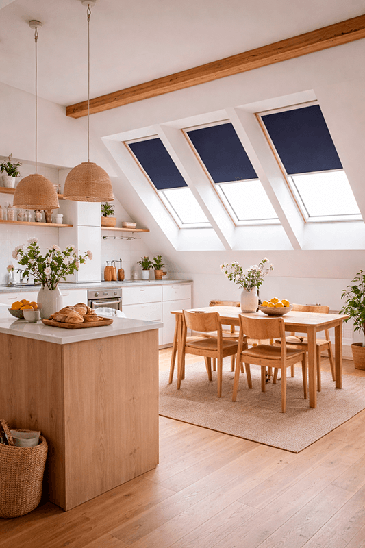 Rullegardiner - Velux - Skråvinduer