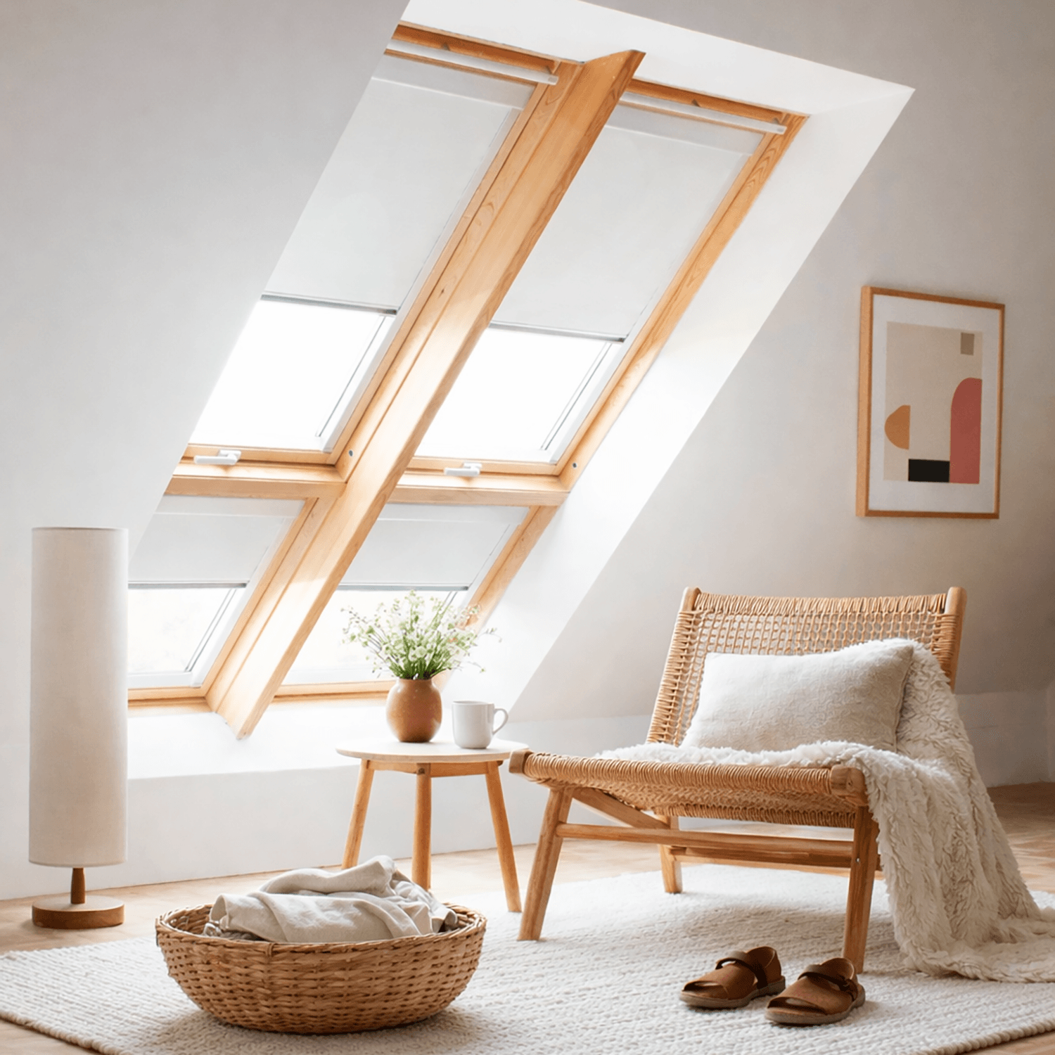 Rullegardiner til skråvinder - hovedside