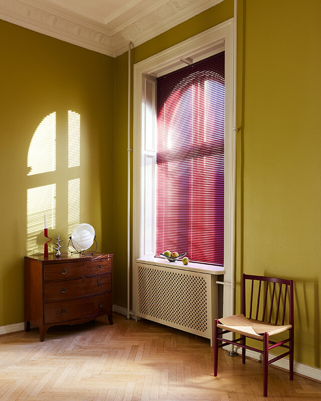 Stila alu-persienner - lyserød