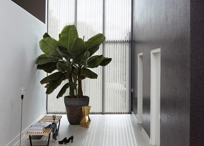 Luxaflex lalmegardiner - højt til loftet