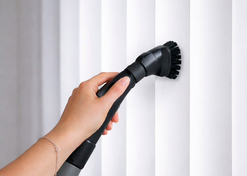 Rengøring af lamelgardiner