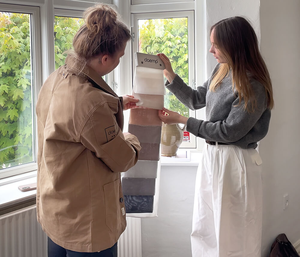 Mathilde og Alexander - gardiner til hus